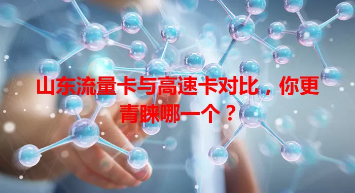 山东流量卡与高速卡对比，你更青睐哪一个？