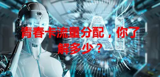 青春卡流量分配，你了解多少？