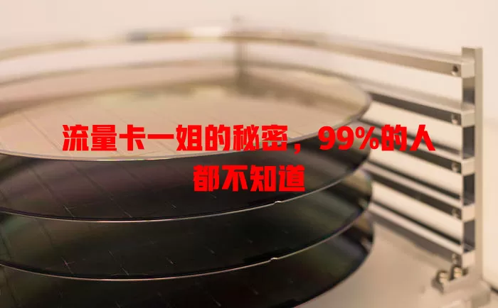 流量卡一姐的秘密，99%的人都不知道
