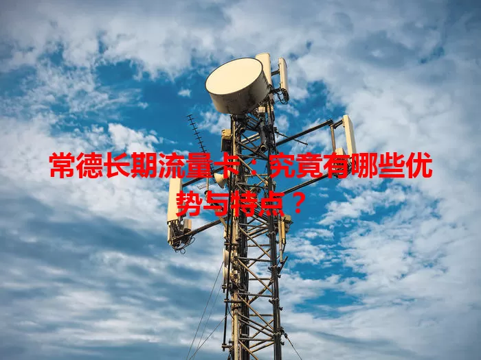 常德长期流量卡：究竟有哪些优势与特点？