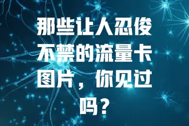 那些让人忍俊不禁的流量卡图片，你见过吗？