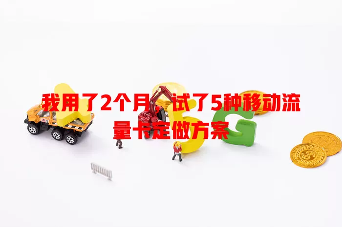 我用了2个月，试了5种移动流量卡定做方案