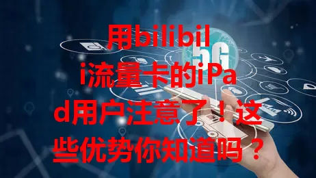 用bilibili流量卡的iPad用户注意了！这些优势你知道吗？