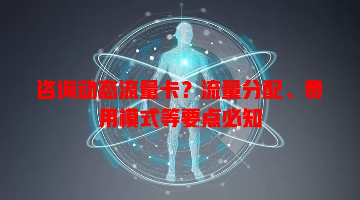咨询动态流量卡？流量分配、费用模式等要点必知