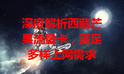 深度解析西藏芒果流量卡，满足多样上网需求