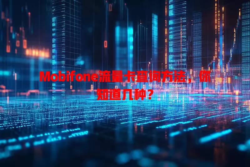 Mobifone流量卡查询方法，你知道几种？