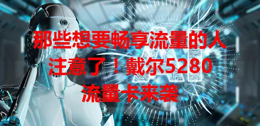 那些想要畅享流量的人注意了！戴尔5280流量卡来袭