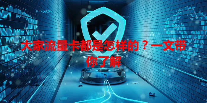 大家流量卡都是怎样的？一文带你了解