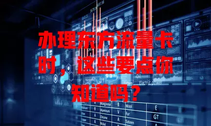 办理东方流量卡时，这些要点你知道吗？