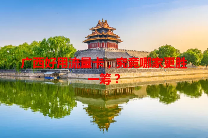 广西好用流量卡，究竟哪家更胜一筹？