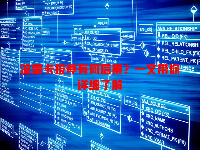 流量卡报停有何后果？一文带你详细了解