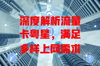深度解析流量卡粤星，满足多样上网需求