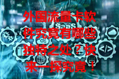 外国流量卡软件究竟有哪些独特之处？快来一探究竟！