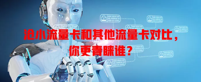沧小流量卡和其他流量卡对比，你更青睐谁？