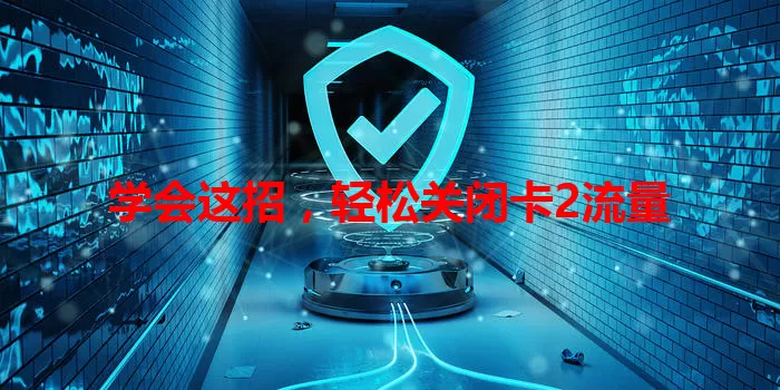 学会这招，轻松关闭卡2流量