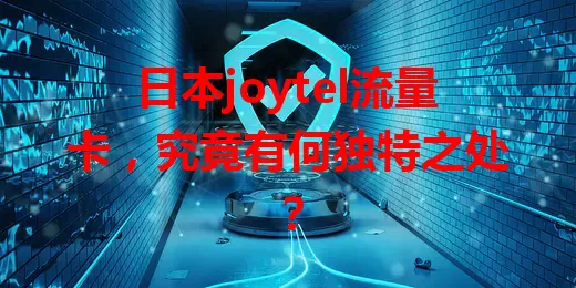 日本joytel流量卡，究竟有何独特之处？