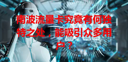 南波流量卡究竟有何独特之处，能吸引众多用户？