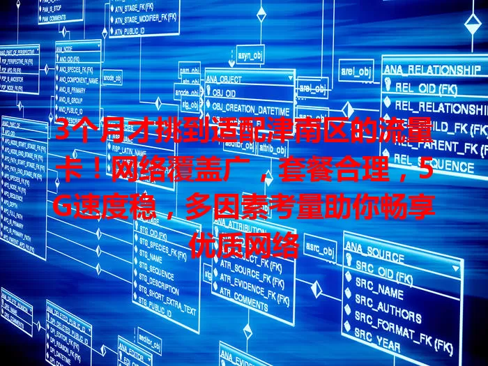 3个月才挑到适配津南区的流量卡！网络覆盖广，套餐合理，5G速度稳，多因素考量助你畅享优质网络