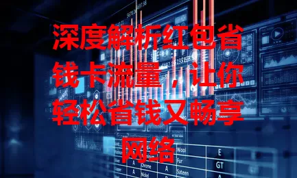 深度解析红包省钱卡流量，让你轻松省钱又畅享网络