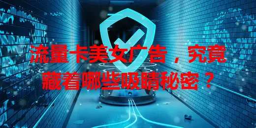 流量卡美女广告，究竟藏着哪些吸睛秘密？