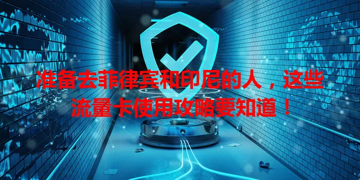 准备去菲律宾和印尼的人，这些流量卡使用攻略要知道！
