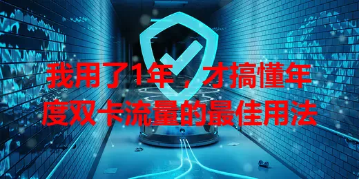 我用了1年，才搞懂年度双卡流量的最佳用法