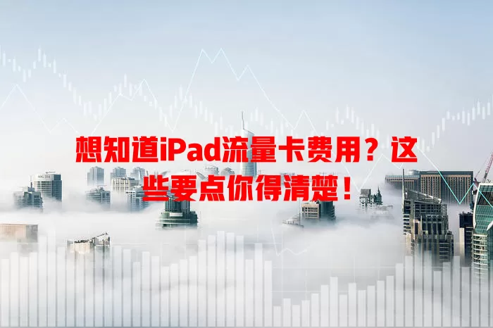 想知道iPad流量卡费用？这些要点你得清楚！