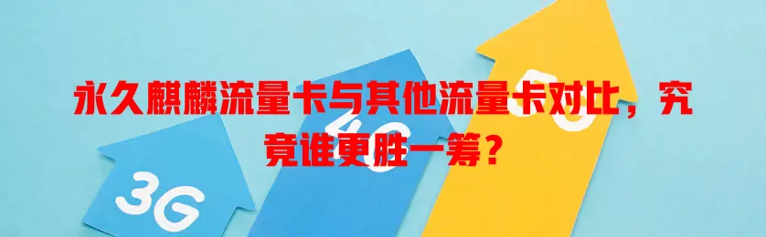 永久麒麟流量卡与其他流量卡对比，究竟谁更胜一筹？