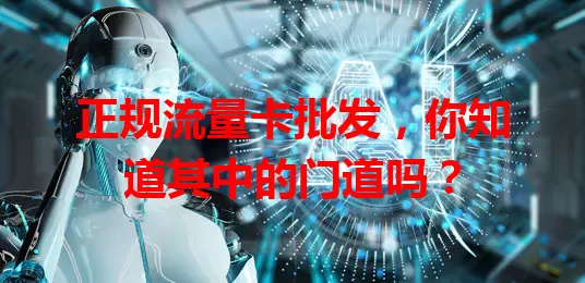 正规流量卡批发，你知道其中的门道吗？