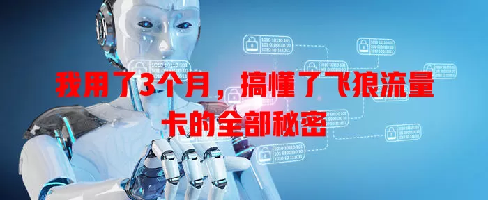 我用了3个月，搞懂了飞狼流量卡的全部秘密