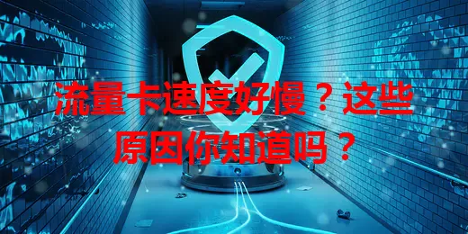 流量卡速度好慢？这些原因你知道吗？