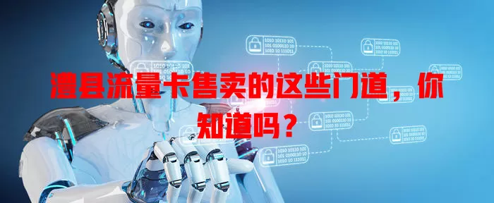 澧县流量卡售卖的这些门道，你知道吗？
