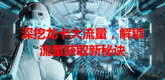 深挖龙卡大流量，解锁流量获取新秘诀