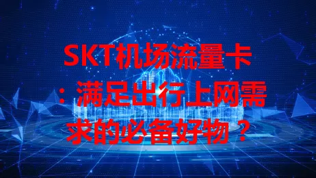 SKT机场流量卡：满足出行上网需求的必备好物？