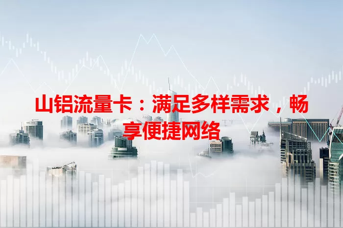 山铝流量卡：满足多样需求，畅享便捷网络