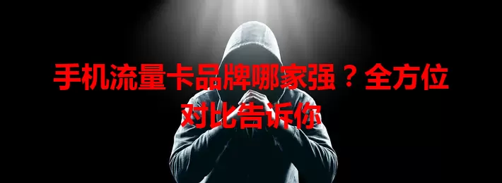 手机流量卡品牌哪家强？全方位对比告诉你