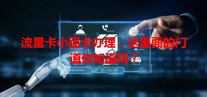 流量卡小团卡办理，这里面的门道你知道吗？