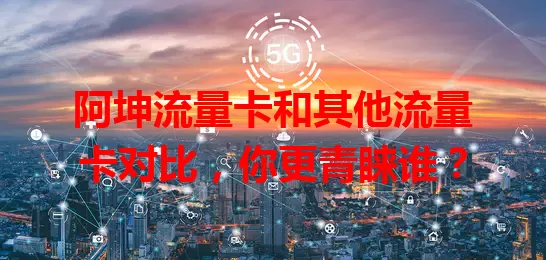 阿坤流量卡和其他流量卡对比，你更青睐谁？