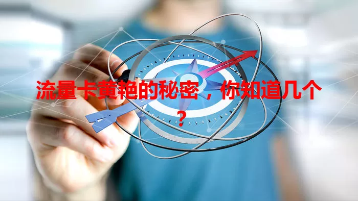 流量卡黄艳的秘密，你知道几个？