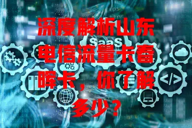 深度解析山东电信流量卡春晖卡，你了解多少？