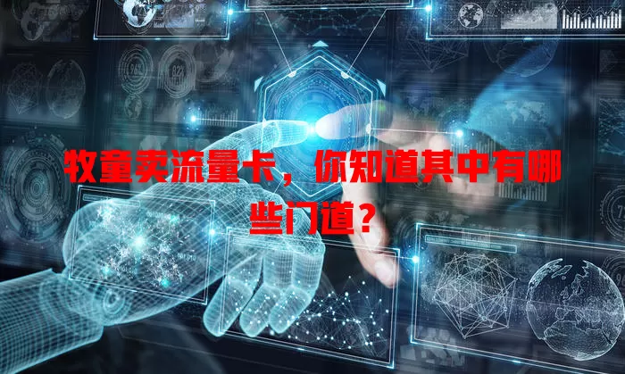 牧童卖流量卡，你知道其中有哪些门道？