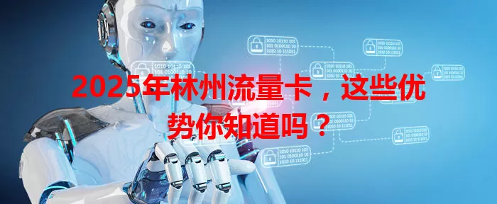 2025年林州流量卡，这些优势你知道吗？