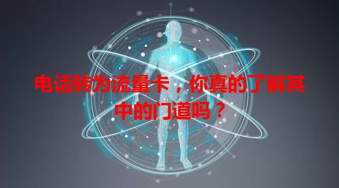 电话转为流量卡，你真的了解其中的门道吗？