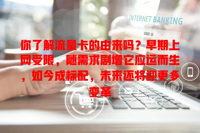 你了解流量卡的由来吗？早期上网受限，随需求剧增它应运而生，如今成标配，未来还将迎更多变革
