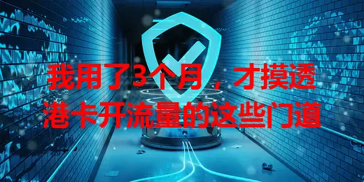 我用了3个月，才摸透港卡开流量的这些门道