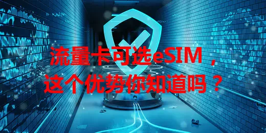 流量卡可选eSIM，这个优势你知道吗？
