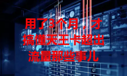 用了3个月，才搞懂天王卡超出流量那些事儿