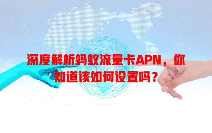 深度解析蚂蚁流量卡APN，你知道该如何设置吗？