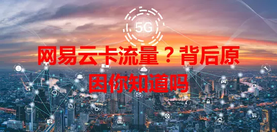 网易云卡流量？背后原因你知道吗