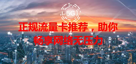 正规流量卡推荐，助你畅享网络无压力
